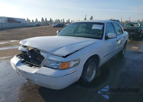 2000 Mercury Grand Marquis Ls из США, поврежденный, VIN 2MEFM75W8YX671450